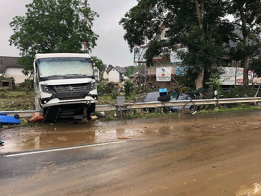 DRK-Helfer aus der Region im Einsatz