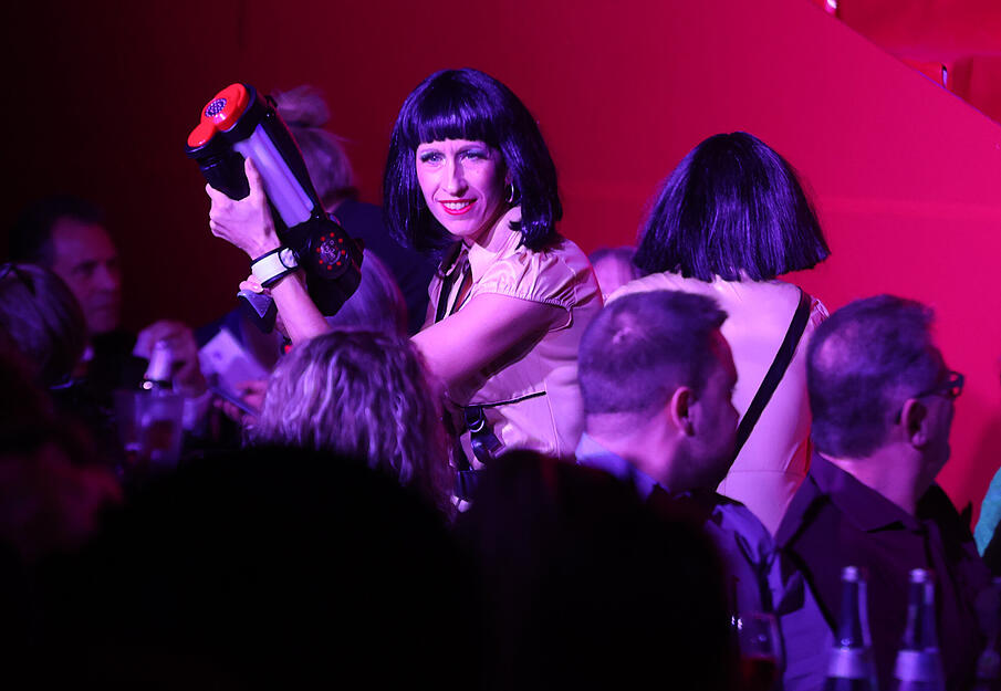 Wimpfener Faschingsgesellschaft WFG - Erste Sitzung 2023 im Kurhaus Bad Wimpfen - Licht aus - Spot an - Moviestar