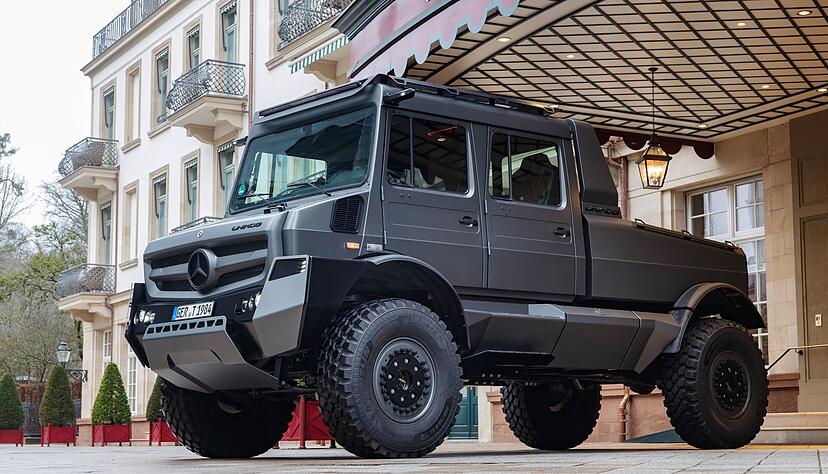 Daimler Truck hat eine Luxusversion des Unimog mit exklusivem Design und gesteigerter Performance vorgestellt.