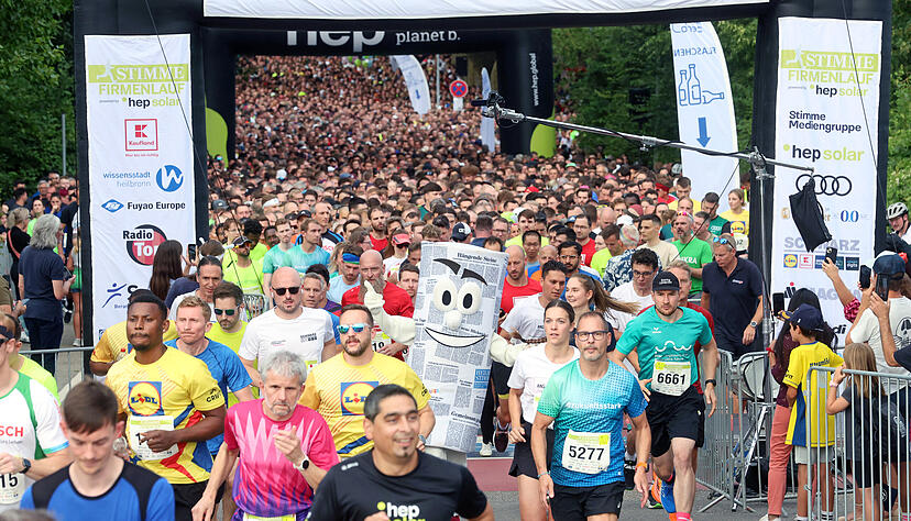 Der Stimme-Firmenlauf war auch 2024 ein voller Erfolg. Bald startet die Anmeldung für das aktuelle Jahr. Der Stimme-Firmenlauf war auch 2024 ein voller Erfolg. Bald startet die Anmeldung für das aktuelle Jahr.