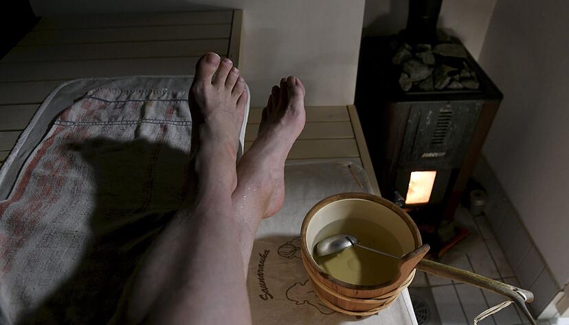 Auch die Saunakultur macht gl&uuml;cklich, finden viele Finnen. (Symbolbild)