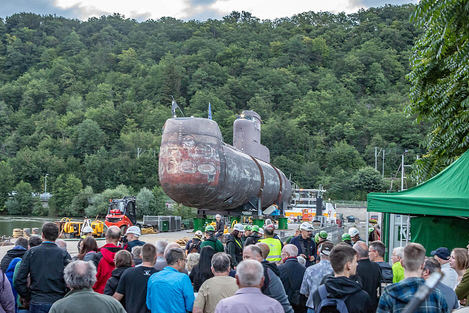 U-Boot U17 in Haßmersheim.