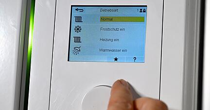 Immer weniger Wohnhäuser heizen in erster Linie mit Gas.