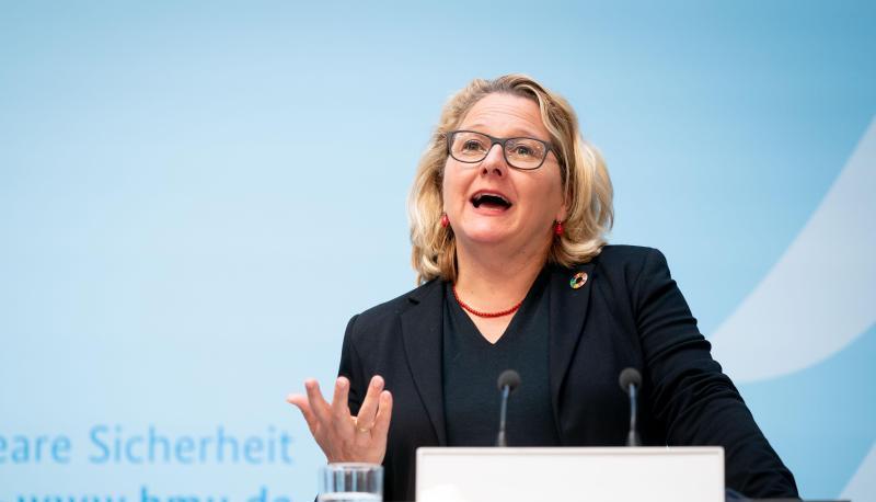 &laquo;Ich glaube, dar&uuml;ber d&uuml;rfen wir uns freuen&raquo;: Svenja Schulze.