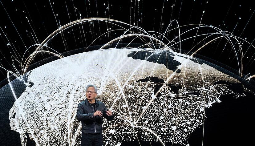 Nvidia-Chef Jensen Huang gelang es, ein gutes Verhältnis zu US-Präsident Donald Trump aufzubauen. Nvidia-Chef Jensen Huang gelang es, ein gutes Verhältnis zu US-Präsident Donald Trump aufzubauen.