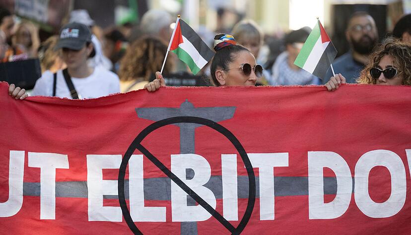 In Ulm kam es wiederholt zu Demonstrationen.