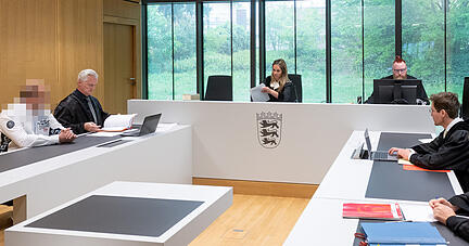 Verhandlung vor dem Amtsgericht Heilbronn wegen sexueller Belästigung. Verhandlung vor dem Amtsgericht Heilbronn wegen sexueller Belästigung.