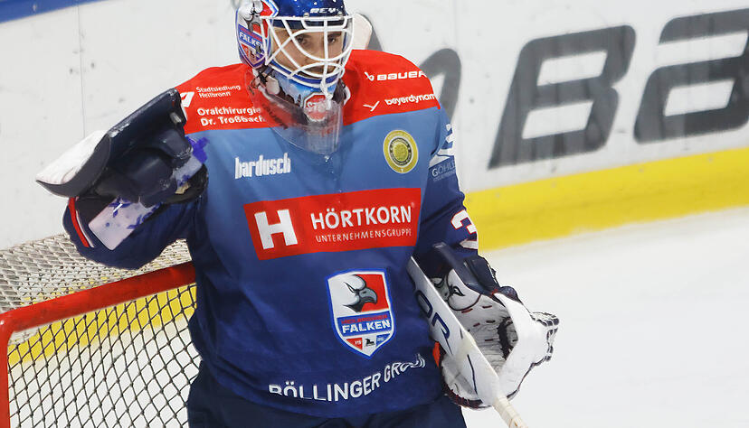 Torh&uuml;ter Patrick  Berger wird die Heilbronner Falken nach dem 15. Februar verlassen.