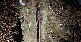 Es dauerte rund sechs Stunden, bis das defekte Stromkabel repariert werden konnte.