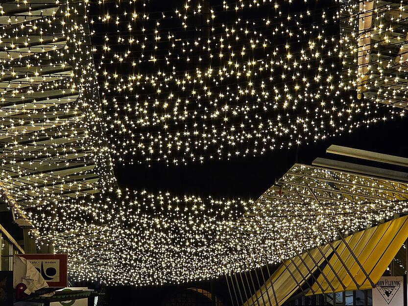 In diesem Jahr wurde zudem erstmals zur Einzelhandels-Aktion &bdquo;Lass mal das Licht an&ldquo; aufgerufen.