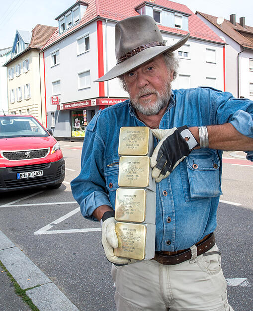 Stolpersteinverlegung in Heilbronn Stolpersteinverlegung in Heilbronn