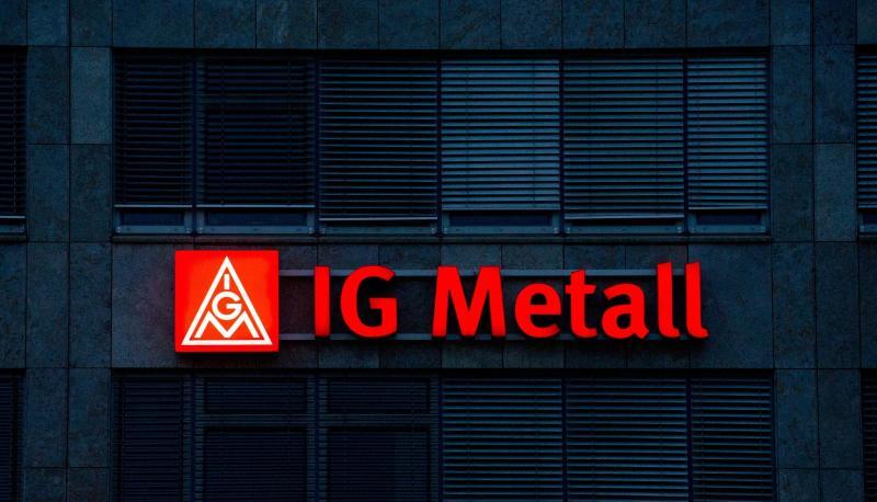 Das Logo der IG Metall.