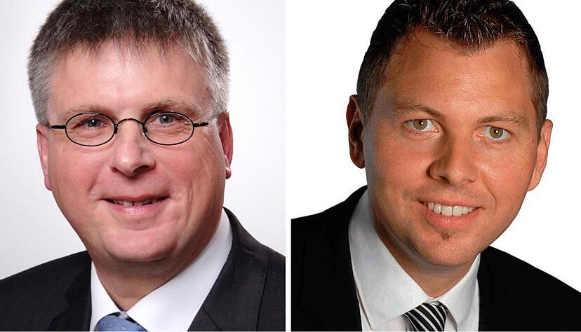 Frank Hanser (l.) und Gerald Bürkert. Fotos. privat