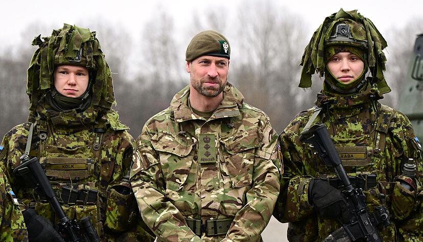 Prinz William war Regimentsoffizier in der Armee und absolvierte auch Stationen bei der Royal Air Force und Royal Navy. (Archivbild)