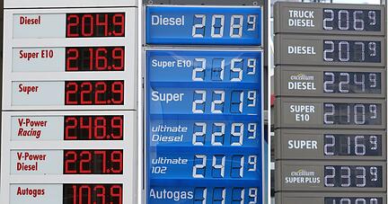 Die Preise an den Tankstellen sind weiter hoch.