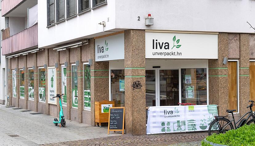 Der Unverpackt-Laden Liva in Heilbronn kündigt seinen Rückzug an.