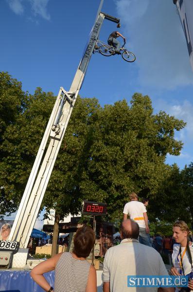 Am Etappenziel in Bad Friedrichshall