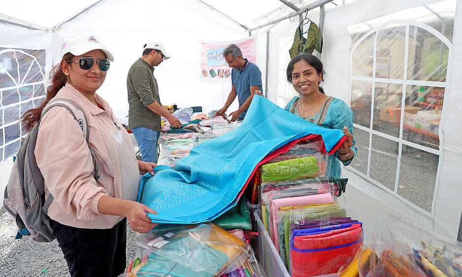 Indien-Festival in Heilbronn lockt mit Kultur Besucher auf Theresienwiese