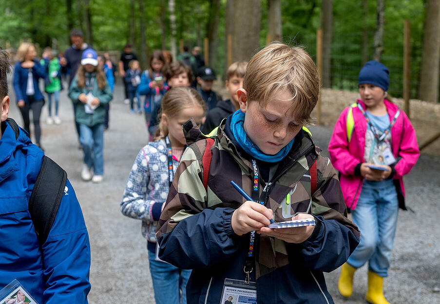 Stimme-Kindereporter zu Besuch im Wildparadies Tripsdrill