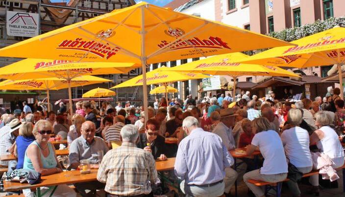 Zum 17. Mal wird am kommenden Wochenende das Kartoffelfest mit leckeren Gerichten aus der Knolle in der Fachwerkstadt gefeiert.
Foto: Archiv/Pappenberger