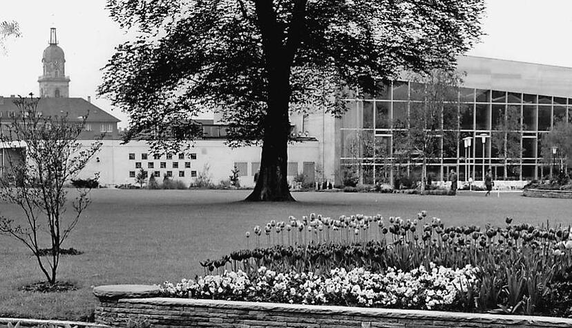 Vom Stadtgarten und der alten Gastst&auml;tte ist heute kaum noch was &uuml;brig. Aber bis 2019 wird hier alles neu.