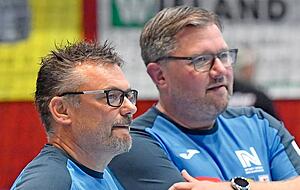 Der eine plant bereits, der andere wartet noch: Thomas Zeitz (rechts) und Oliver Rieth stehen vor einem richtungsweisenden ersten Halbjahr 2024. Der eine plant bereits, der andere wartet noch: Thomas Zeitz (rechts) und Oliver Rieth stehen vor einem richtungsweisenden ersten Halbjahr 2024.