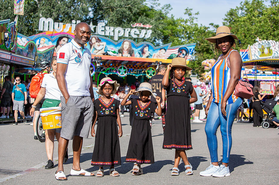 Vorletzter Abend auf dem Heilbronner Volksfest 2024.