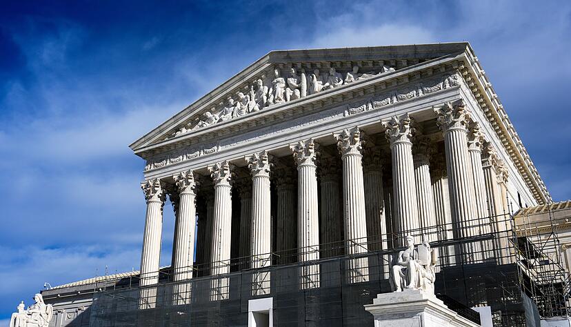 Vor dem Supreme Court wird mündlich verhandelt. (Archivbild) Vor dem Supreme Court wird mündlich verhandelt. (Archivbild)