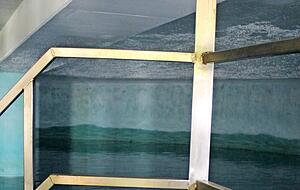 2000 Badewannen könnten mit dem Wasser im Hochbehälter gefüllt werden. 2000 Badewannen könnten mit dem Wasser im Hochbehälter gefüllt werden.