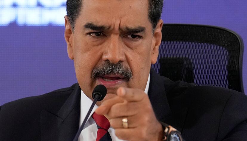 Venezuelas Staatschef Maduro wirft den USA vor, das &Ouml;l seines Landes im Visier zu haben.