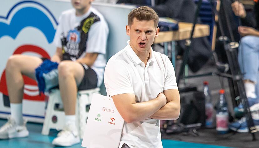 VfB-Coach Adam Swaczyna und sein Team verlieren gegen Berlin. VfB-Coach Adam Swaczyna und sein Team verlieren gegen Berlin.