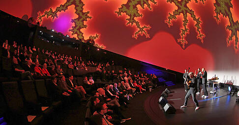 Im Science Dome der Heilbronner Experimenta hat die Sporthilfe Unterland ihren 40. Geburtstag gefeiert.