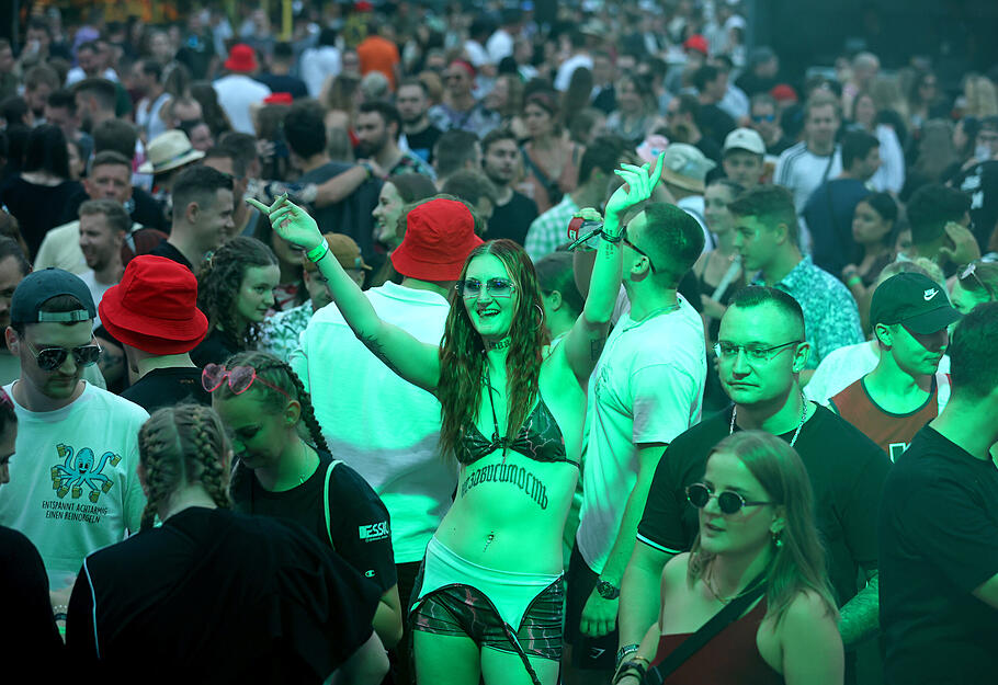 "Dorf of Tomorrow" in Möckmühl-Korb: Zwölf Stunden tanzen, feiern und gute Laune