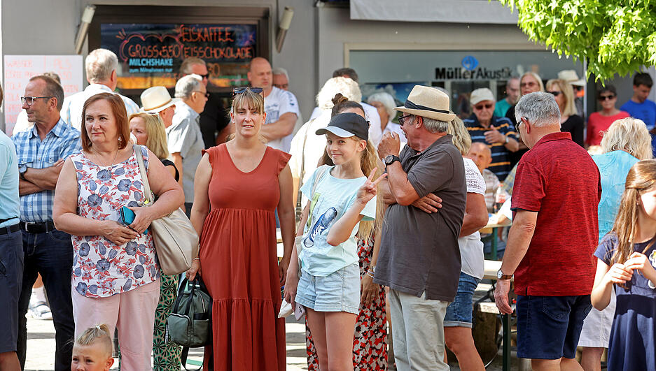 Erster Tag Stadtfest Künzelsau