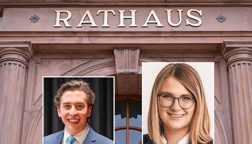 Sören Döffinger (links) ist seit kurzem Bürgermeister in Mulfingen und damit Deutschlands jüngster Bürgermeister. Lena Burth ist seit Juli 2023 Bürgermeisterin in Ostrach.