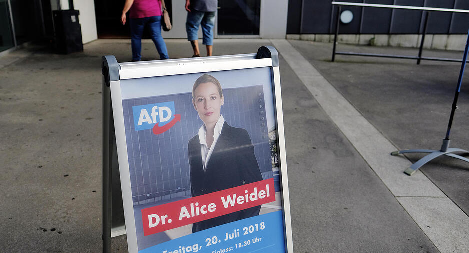 Kundgebung gegen Rechts bei AfD-Veranstaltung Kundgebung gegen Rechts bei AfD-Veranstaltung