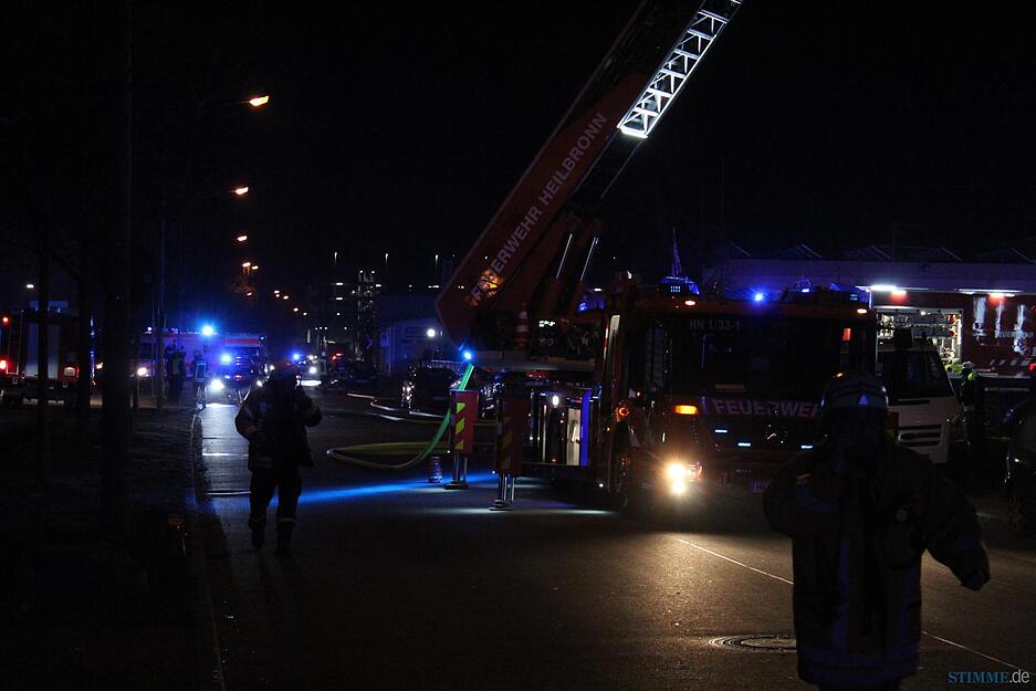Brand in der Dieselstra&szlig;e | 29.1.