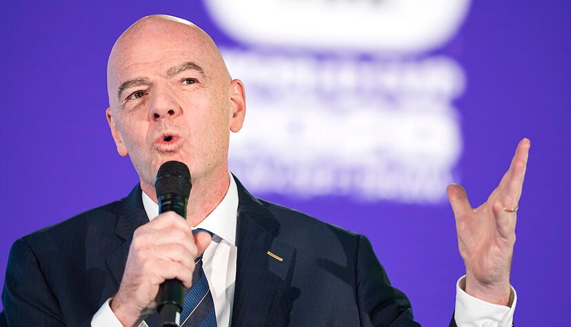 FIFA-Präsident Gianni Infantino freut sich nach eigenen Angaben auf die libanesische Staatsbürgerschaft. (Archivfoto)