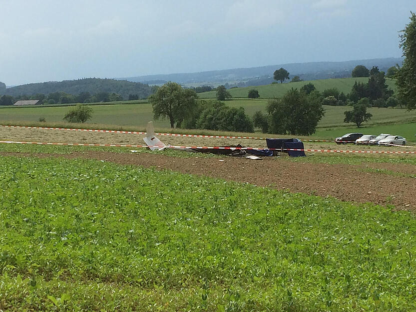 Flugzeugabsturz Mosbach