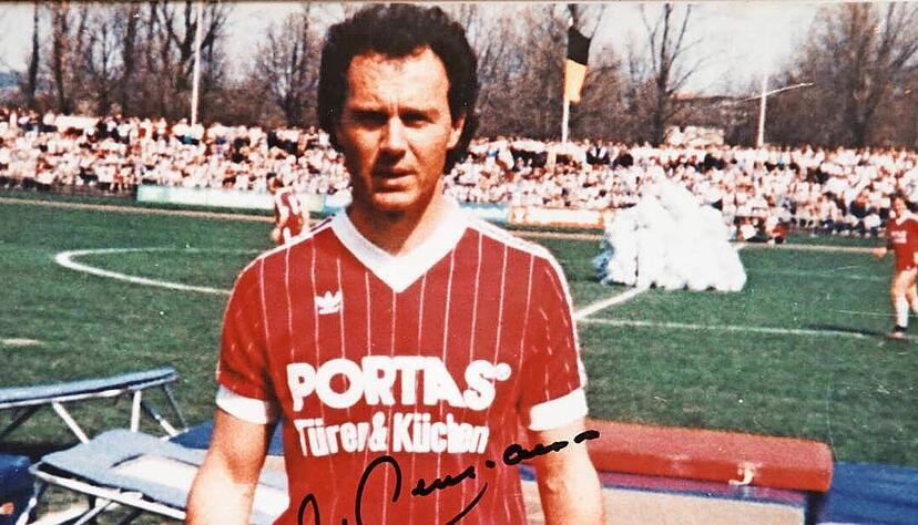 Franz Beckenbauer 1984 im Frankenstadion