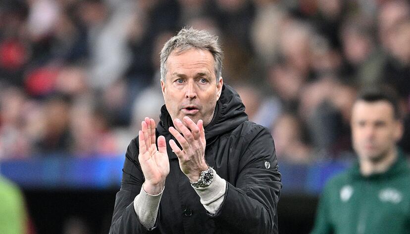 Leverkusens Coach Hjulmand sieht im Saisonverlauf Fortschritte bei seinem Team. (Archivbild)