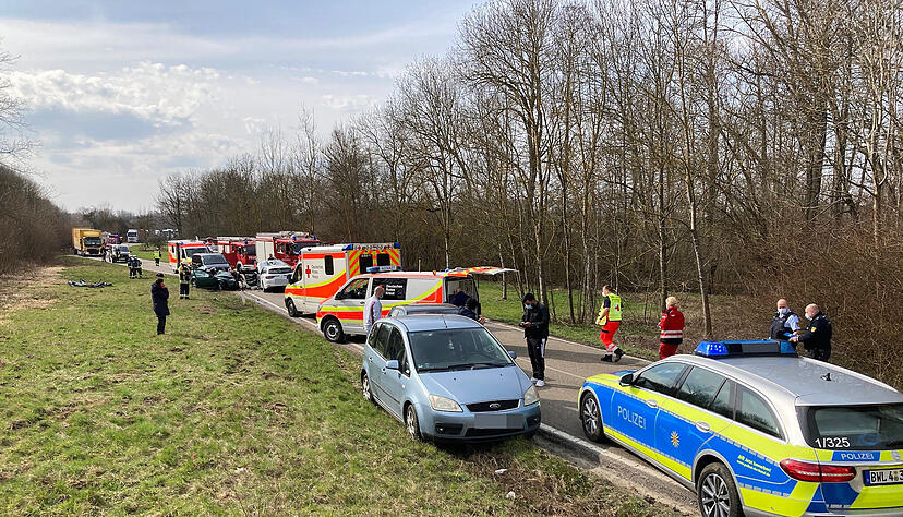Verkehrsunfall bei Leingarten Verkehrsunfall bei Leingarten