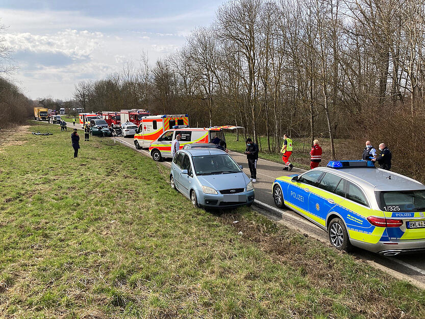 Verkehrsunfall bei Leingarten