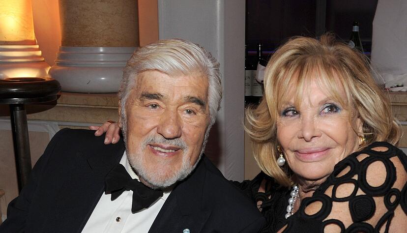 Mario Adorf mit seiner Ehefrau Monique. (Archivbild)