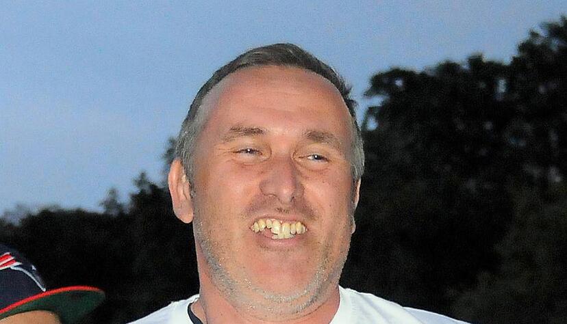 &Uuml;bergl&uuml;cklich: Alexander Breunig, Coach des TSV Obergimpern.