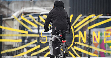 Winter? Na und: Die Fahrt mit dem Rad zur Arbeit lässt sich als Entschleunigungseinheit nutzen. Foto: dpa
