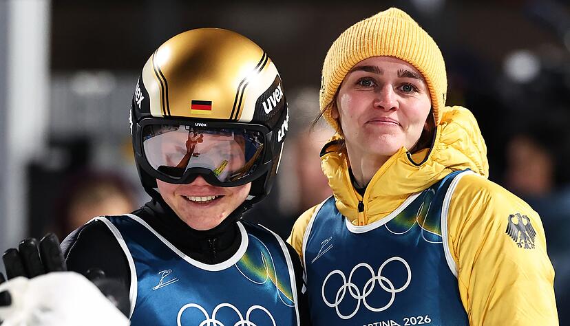 Agnes Reisch (l) und Selina Freitag konnten sich im zweiten Durchgang zumindest verbessern. Agnes Reisch (l) und Selina Freitag konnten sich im zweiten Durchgang zumindest verbessern.