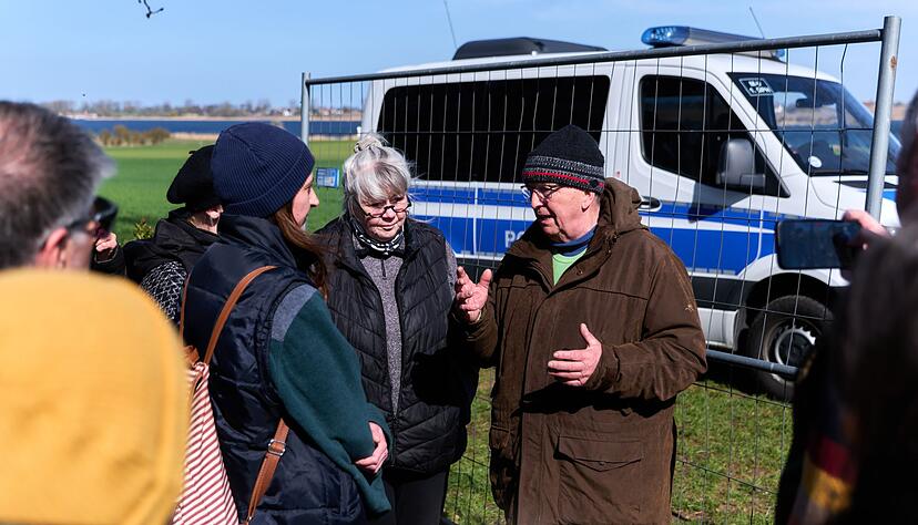 Umweltminister Till Backhaus (SPD) war &uuml;ber Ostern mehrfach vor Ort.