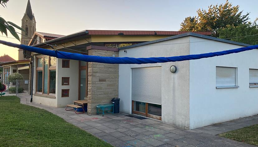 Großprojekt: Die Stadt finanziert die fünf Millionen Euro teure Erweiterung des Evangelischen Kindergartens in Mühlbach ganz wesentlich mit.
Foto: Jörg Kühl Großprojekt: Die Stadt finanziert die fünf Millionen Euro teure Erweiterung des Evangelischen Kindergartens in Mühlbach ganz wesentlich mit.
Foto: Jörg Kühl