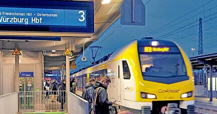 Fuhr auf der Frankenbahn von Stuttgart über Heilbronn nach Würzburg eine recht gute Note ein: Go-Ahead.
Foto: Archiv/Mugler